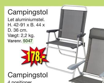Harald Nyborg Campingstol tilbud