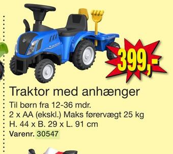 Harald Nyborg Traktor med anhænger tilbud