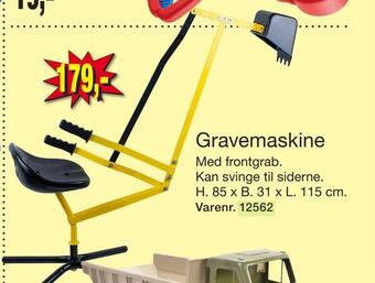 Harald Nyborg Gravemaskine tilbud