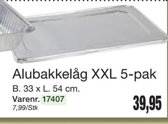 Harald Nyborg Alubakkelåg xxl 5-pak tilbud