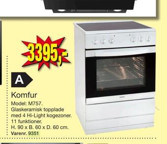 Harald Nyborg Komfur tilbud