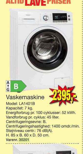 Vaskemaskine