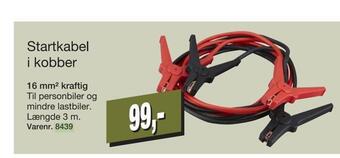 Startkabel i kobber