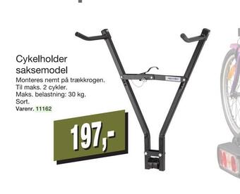 Harald Nyborg Cykelholder saksemodel tilbud