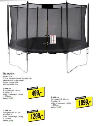 Harald Nyborg Trampolin tilbud