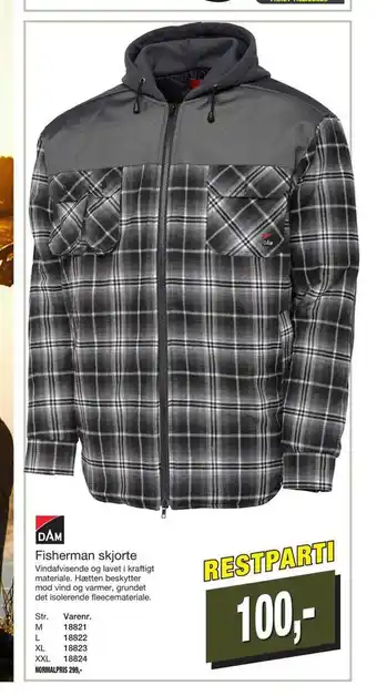 Harald Nyborg Fisherman skjorte tilbud