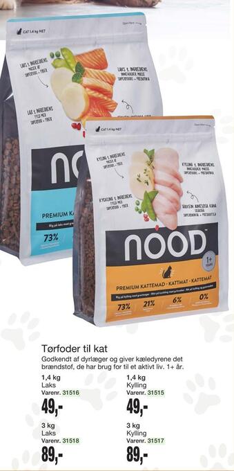 Tørfoder til kat