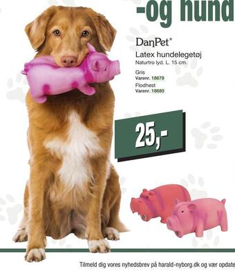 Harald Nyborg Latex hundelegetøj tilbud