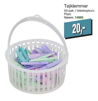 Harald Nyborg Tøjklemmer tilbud