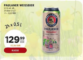Scandinavian Park Paulaner weissbier tilbud