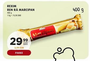 Rexim ren rå marcipan