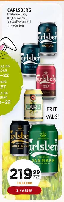 Scandinavian Park Carlsberg tilbud