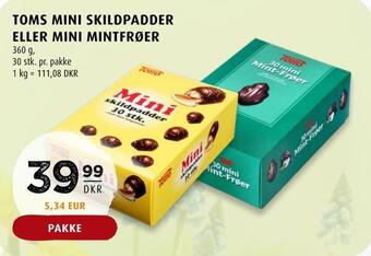 Toms mini skildpadder eller mini mintfrøer