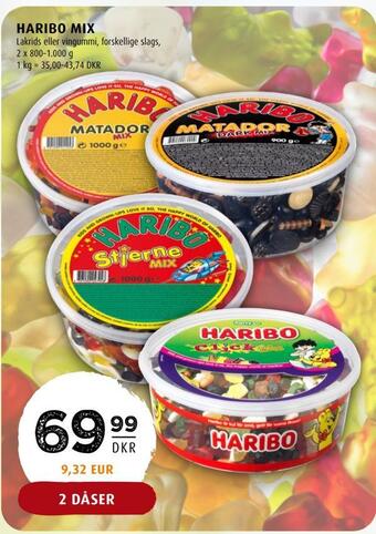 Scandinavian Park Haribo mix tilbud