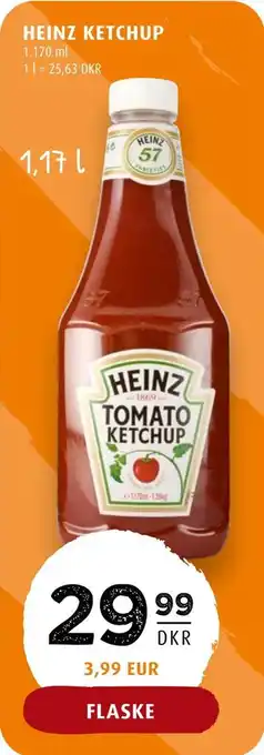 Scandinavian Park Heinz ketchup tilbud