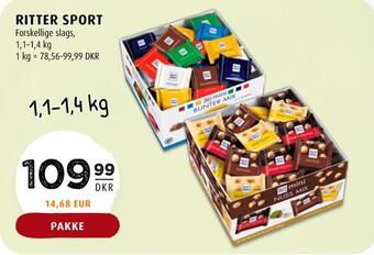 Scandinavian Park Ritter sport tilbud