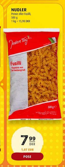 Scandinavian Park Nudler tilbud