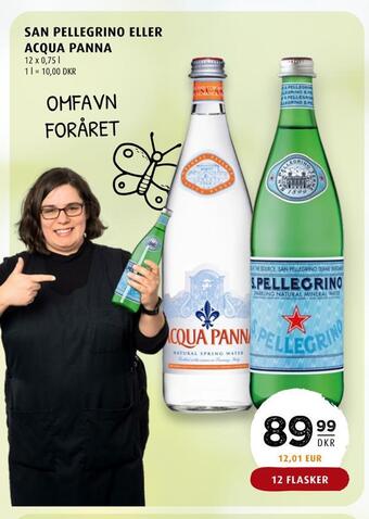 Scandinavian Park San pellegrino eller acqua panna tilbud