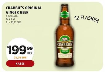 Scandinavian Park Crabbie's original ginger beer tilbud