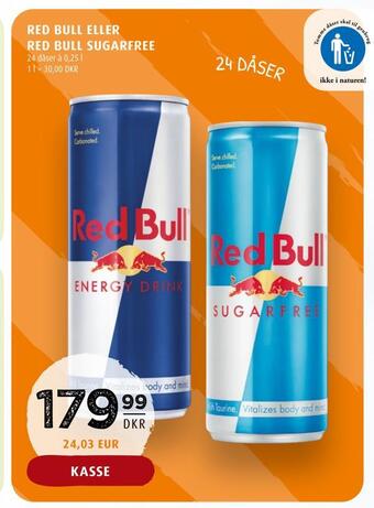 Scandinavian Park Red bull eller red bull sugarfree tilbud