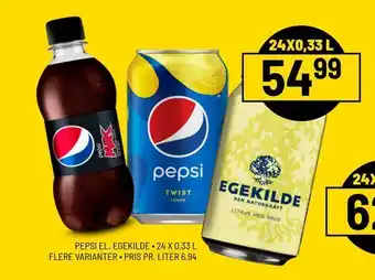 Priss Pepsi el. egekilde tilbud
