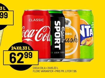 Priss Coca cola tilbud