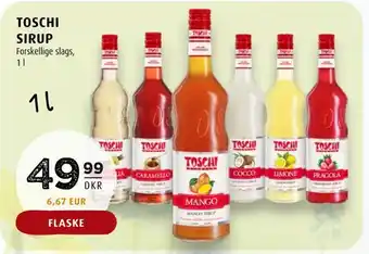 Scandinavian Park Toschi sirup tilbud