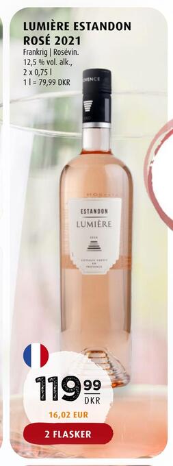 Scandinavian Park Lumière estandon rosé 2021 tilbud