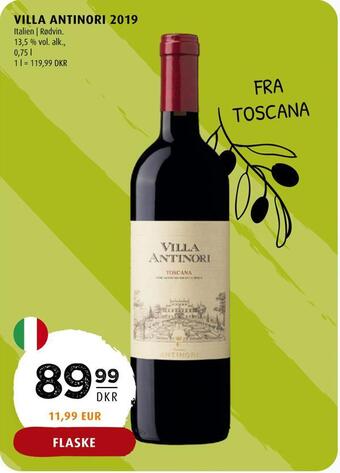 Scandinavian Park Villa antinori 2019 tilbud