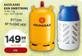 Scandinavian Park Gasflaske kun ombytning tilbud