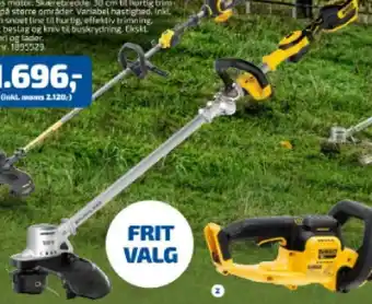 Davidsen Dewalt Græstrimmer 18V tilbud