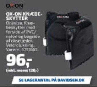 Ox-On Knæbeskytter