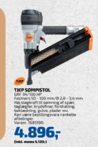 Davidsen Tjep Sømpistol tilbud