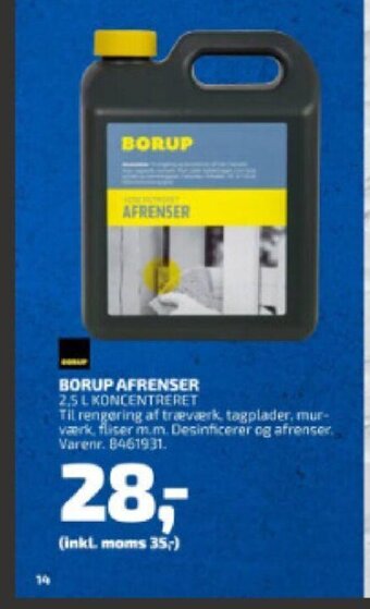 Davidsen Borup Afrenser tilbud