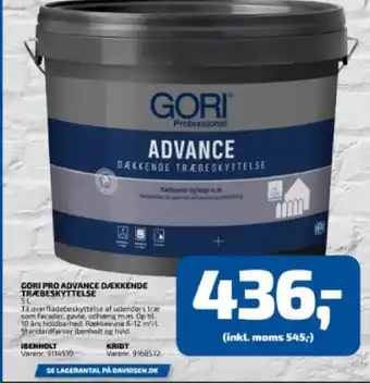 Gori Pro Advance Dækkende Træbeskyttelse