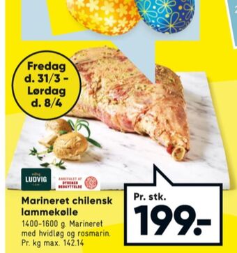 Bilka Ludvig lammekølle tilbud
