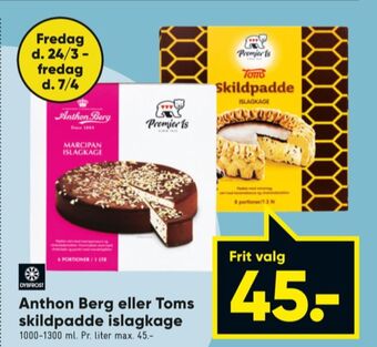 Bilka Anthon berg islagkage tilbud