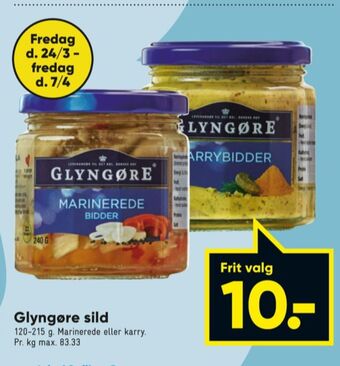 Bilka Glyngøre sild tilbud