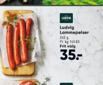 Bilka Ludvig lammepølse tilbud
