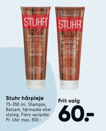 Stuhr shampoo