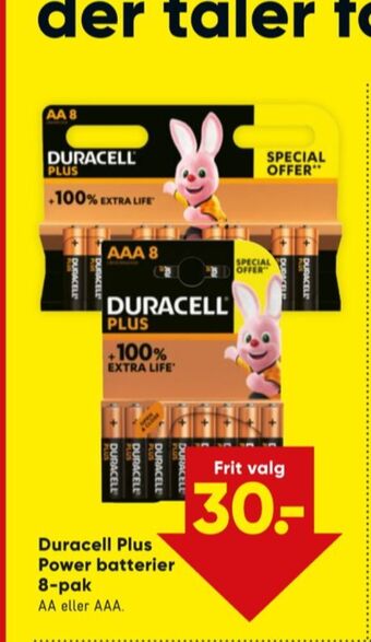 Bilka Duracell batterier tilbud