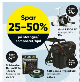 Spiderwire fisketilbehør