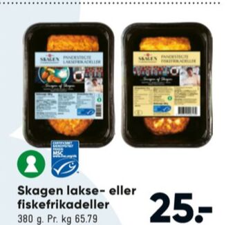 Bilka Skagen fiskerestaurant fiskefrikadeller tilbud