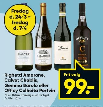 Bilka Colheita portvin tilbud