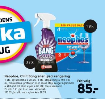 Neophos maskinopvask-tabs