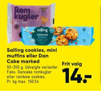 Bilka Salling cookies tilbud