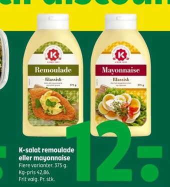 Coop 365 K-salat remoulade tilbud