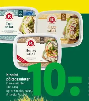 Coop 365 K-salat tunsalat tilbud