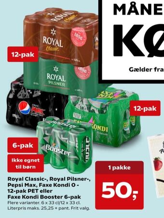 Dagli'Brugsen Classic øl tilbud