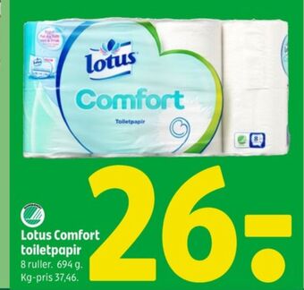 Coop 365 Comfort toiletpapir tilbud